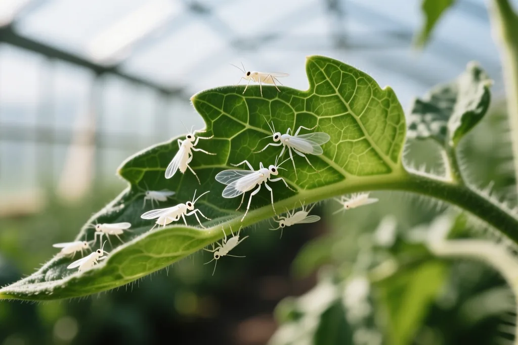 La mosca blanca y sus perjuicios para las plantas