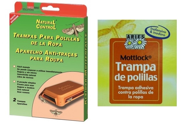 Remedios contra la polilla de la ropa. Trampas para capturar a las polillas